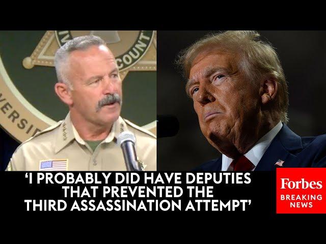 BREAKING: Riverside Sheriff Says Arrest At Trump Rally Probably Prevented 3rd Assassination Attempt