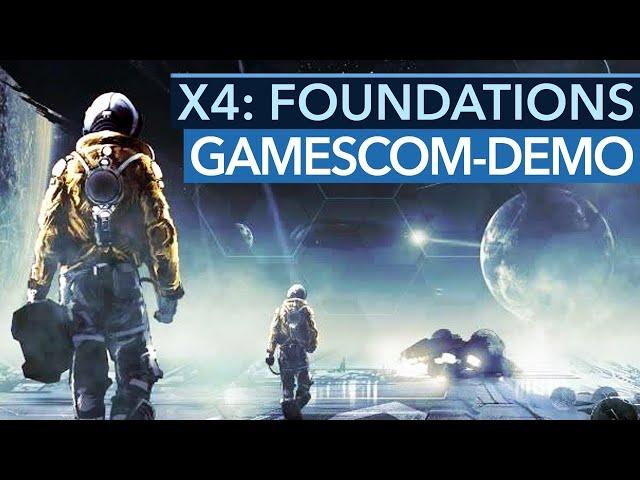 X4: Foundations - Gamescom-Demo: Egosoft erklärt die Features