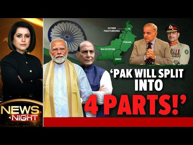 Pakistan News | Stern Warning From Rajnath Singh: Pak Will Split Into 4 Parts!
