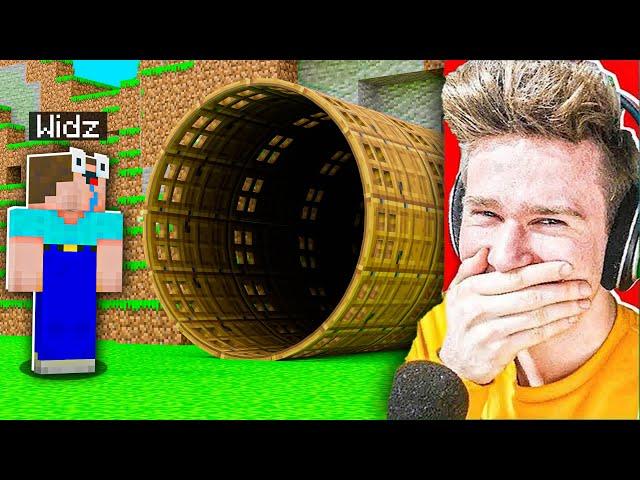 NIESKOŃCZONY TUNEL DRZWI PRANK na WIDZU XD | Minecraft Extreme