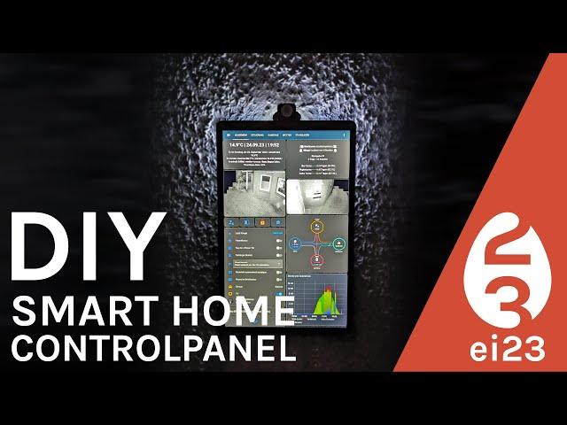 EPIC self-built Smart Home CONTROL PANEL!!1!