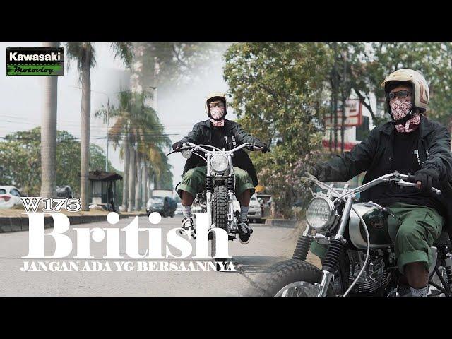 Inspirasi W175 Konsep British Style ini Bikin MELONGO | KAWASAKI | PT Citrakarya Pranata