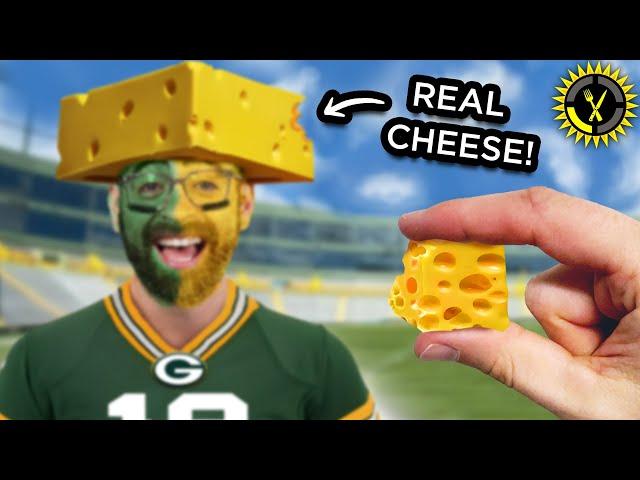 Food Theory: What If The Packers Cheesehead Was Made of ACTUAL Cheese?