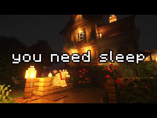 you'll feel better in no time... (relaxing minecraft music & rain)