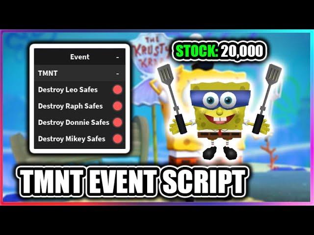 [UGC LIMITED] SpongeBob Simulator Script - TMNT EVENT