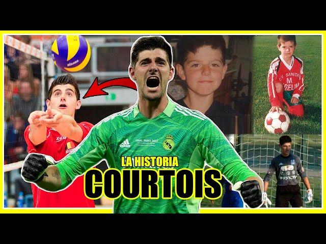 NACIÓ para JUGAR VOLLEYBALL... pero se CONVIRTIÓ en el MEJOR PORTERO | Thibaut Courtois La Historia