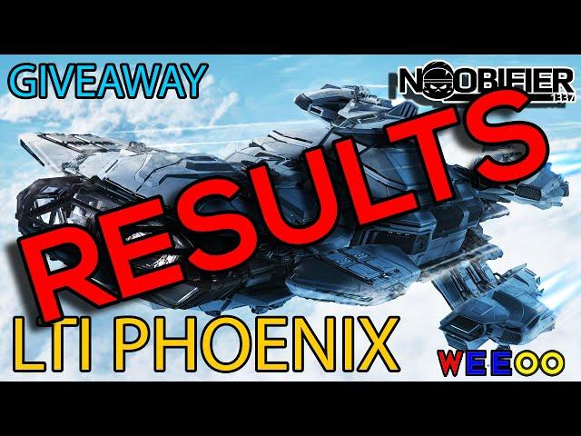 Results - LTI Connie PHOENIX - IAE Giveaway