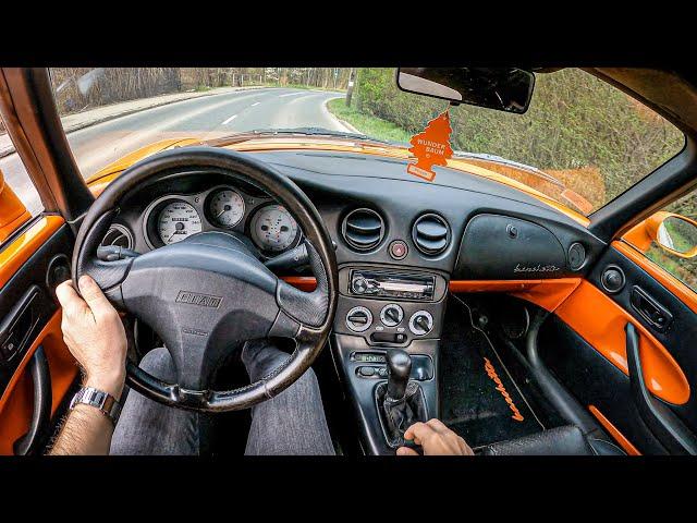 1996 Fiat Barchetta (1.8 16V 131 HP) | POV Test Drive #757 Joe Black