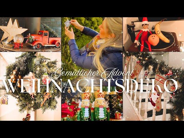 Unsere WEIHNACHTSDEKORATION 2024 - Gemütliche Adventszeit mit der Familie