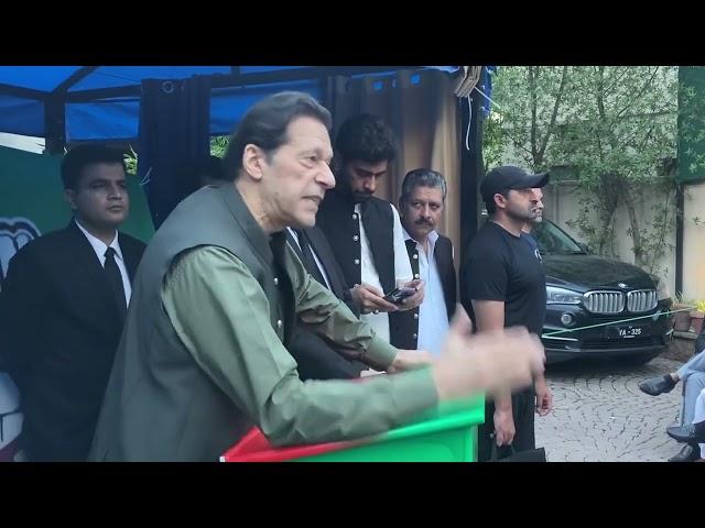 Chairman PTI Imran Khan’s Addressing Lawyer Community in Zaman Park