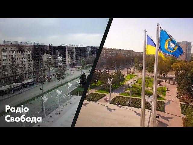 Mariupol before and after destruction: impressive drone shots of the city