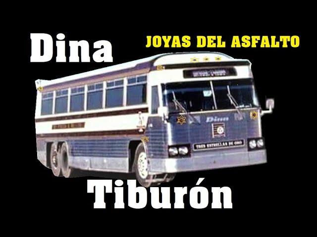 Autobús Dina Tiburón y su misterio  JOYAS DEL ASFALTO