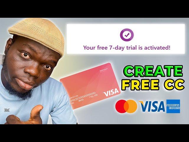 How To Get Free Virtual Credit Cards For Free Trials Visa & Mastercard