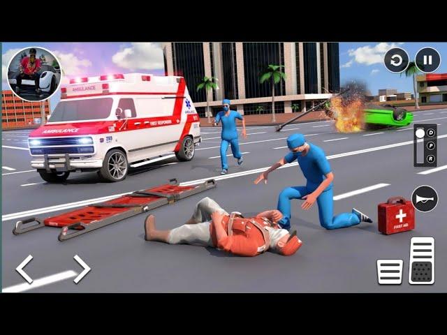  Ambulance driving para Samsung A3,A5,A6,A7,J2,J5,J7,S5,S6,S7,S9,A10,A20,A30,A50,A70.#Ambulance