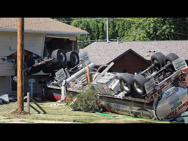 Total Best Truck & Car Crash 2024  - DASHCAM CRASH 2024 - TRUCK FAILS