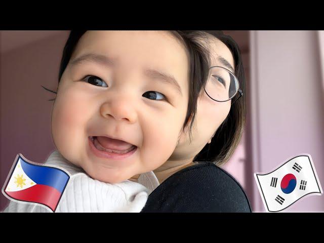 RAISING A FIL-KOR BABY VLOG | CUTEST FILIPINO-KOREAN BABY | WEEK17-18