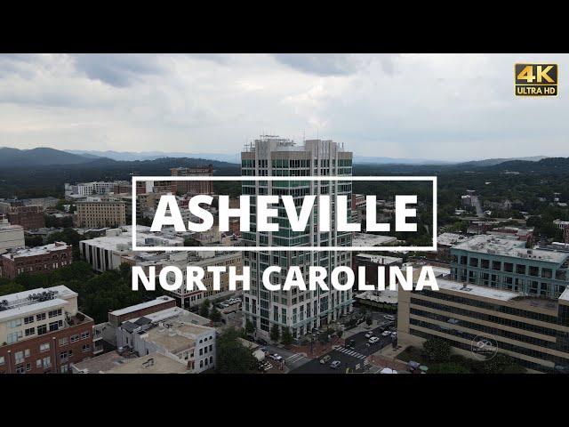 Asheville, North Carolina - [4K] Drone Tour