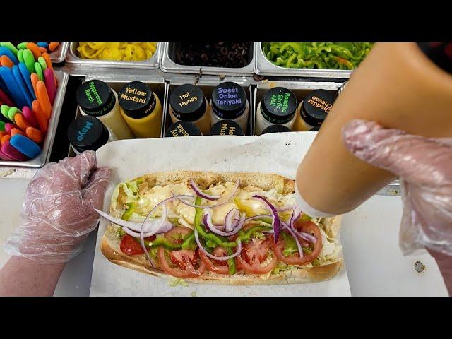 Subway Sandwiches POV Working Alone After Closer Called In