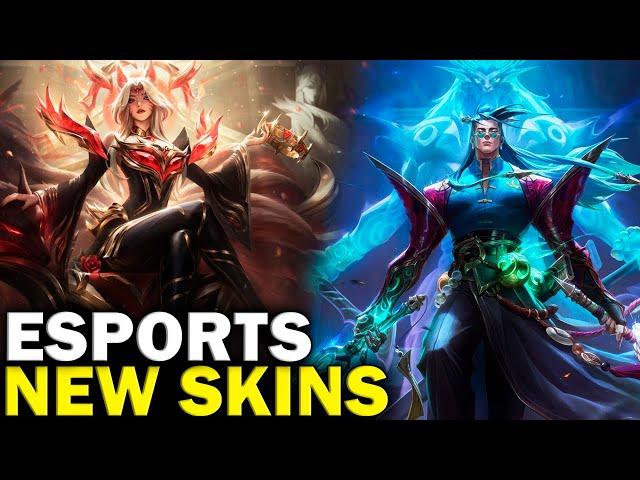 NEW eSports Skins - T1 2025 & Hall of Legends? - League of Legends