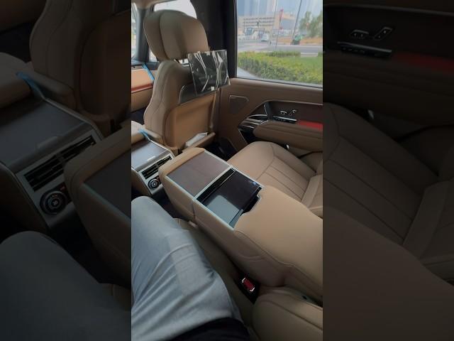 The back seats of autobiography (2024) #autobiography #luxurycars #dubaicars #backseat #carreview