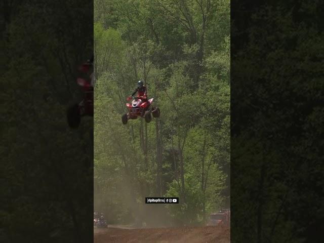 Biggest jump on an ATV?!  #ATVMX