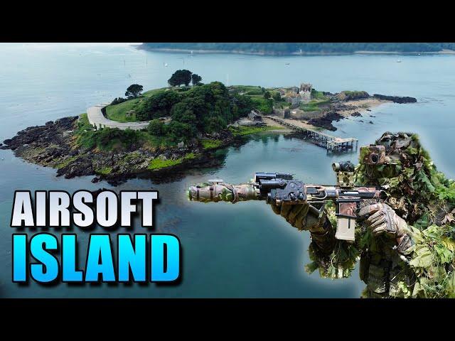 Watch This Ghillie Sniper At UK’s Amazing New Airsoft Island (Drakes Island)