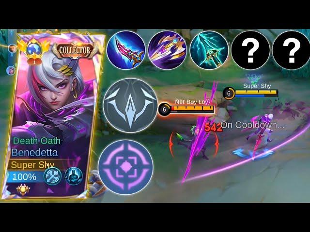 IS WAR CRY EMBLEM BETTER THAN LETHAL IGNITION EMBLEM!?  BENEDETTA VS DYRROTH | MOBILE LEGENDS