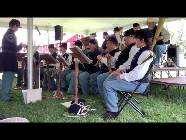 Roy Wulf with the 46th PA Band