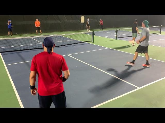 4.5+ Pickleball Men’s Doubles Keith Valentine / David Nel vs Justin Petrulak / Danny