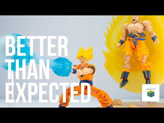 S.H Figuarts Dragon Ball Z Super Saiyan Son Goku's Effect Parts Set Review