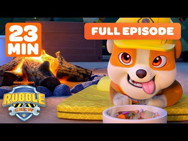 Rubble Goes Camping & The Crew Builds a Splash Park! FULL EPISODES w/ Charger | Rubble & Crew