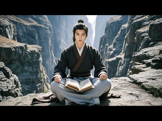 Kung Fu Movie! A lad falls into a valley, finds a peerless martial arts manual, and rises to power!