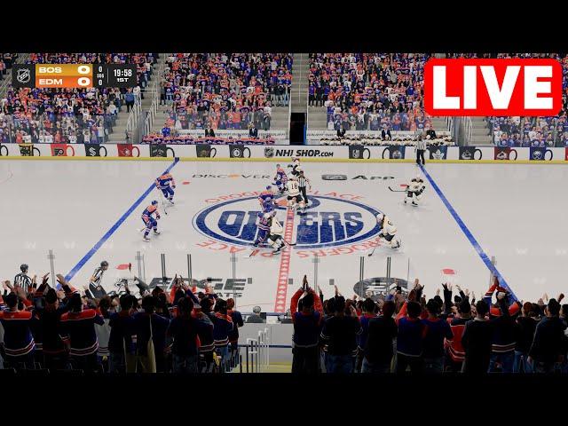 NHL LIVE Boston Bruins vs Edmonton Oilers - 19th December 2024 | NHL Full Match - NHL 25