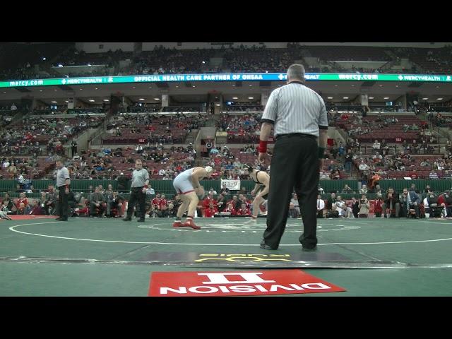 03/09/2019 OHSAA State Wrestling Finals D2 220 Lbs.