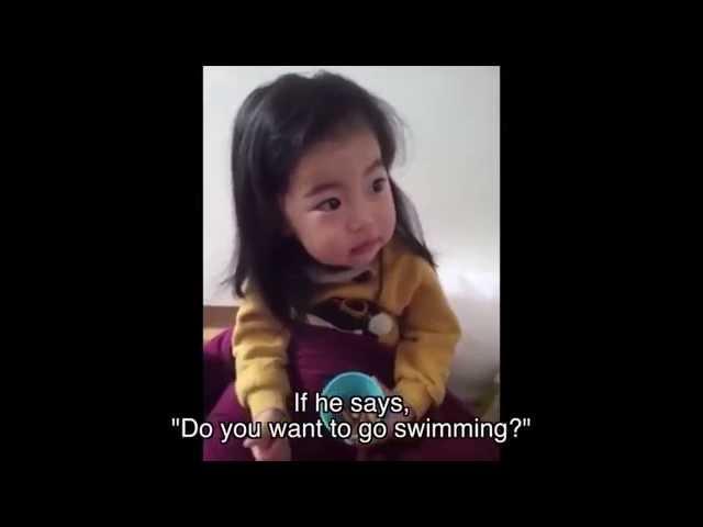 [Official] Mom Teaches Cute Korean baby Yebin a Life Lesson