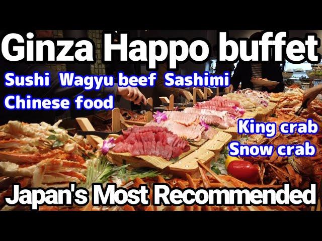 Ginza Happo: Japan's largest all-you-can-eat crab, Wagyu beef BBQ, tuna sashimi, abalone, sushi