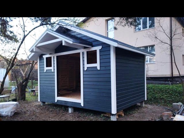 DIY Tiny House In Scandinavian Style.