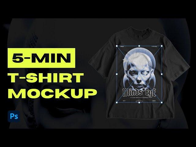 Create a Realistic T-Shirt Mockup FAST!