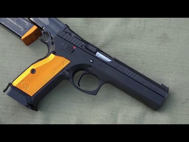 Shooting the CZ 75 Tactical Sports Orange