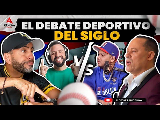 PLAYMAKER VS FRANKLIN MIRABAL - EL DEBATE DE BASEBALL DEL SIGLO (ALOFOKE RADIO SHOW LIVE)