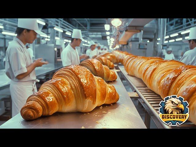 How MILLIONS of CROISSANTS Are Made  How It's Made | Captain Discovery