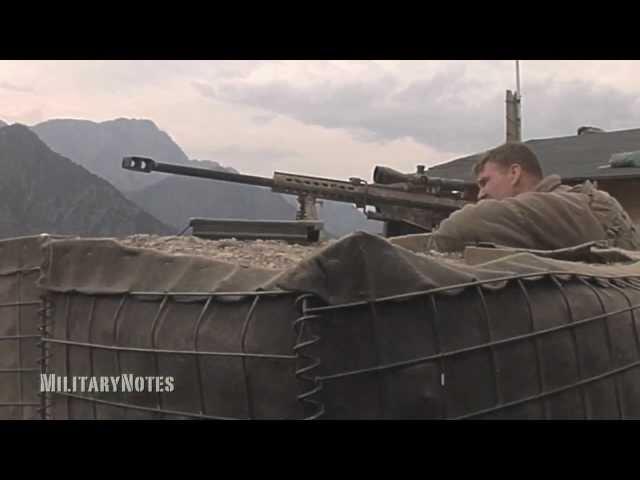 Hunting for Taliban - Barrett M107 .50 BMG Rifle & Mk211 RAUFOSS