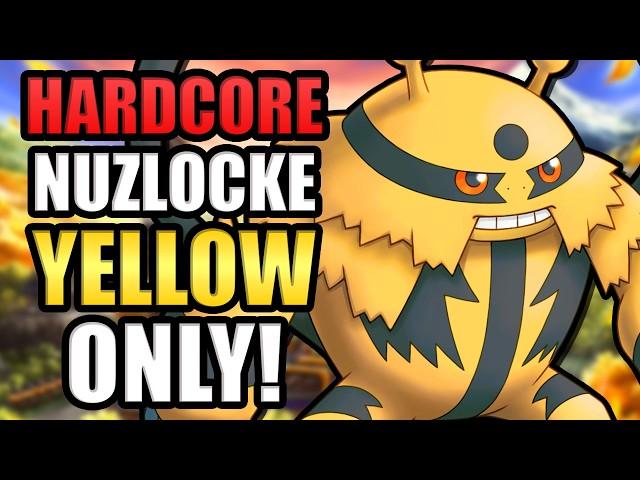 Pokémon SoulSilver Hardcore Nuzlocke - Yellow Pokémon Only! (No items, No overleveling)