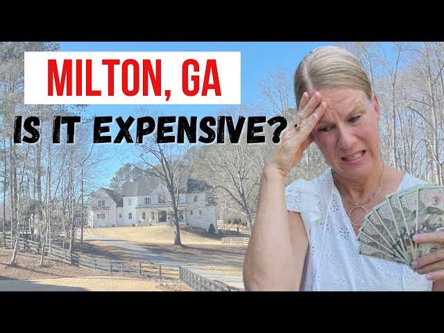 The True Cost of Living in Milton Georgia