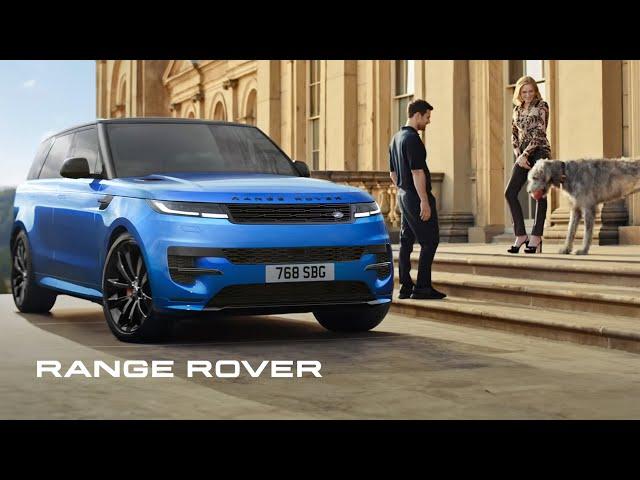 Range Rover Sport | Velocity Blue featuring Theo James