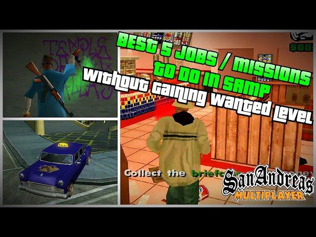 Best ways to earn money in WTLS 2 servers ll Best missions and jobs in SAMP WTLS 2 !!