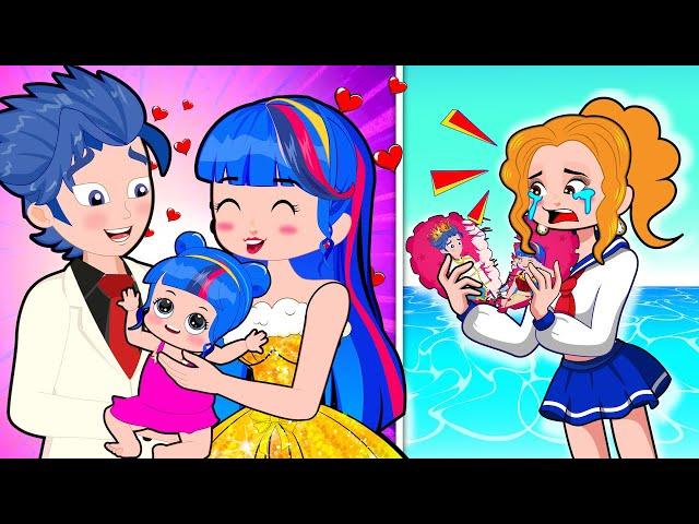 SORRY LISA.....Baby Princess So Sad With Family | Poor Princess Life Chapter 2 Animation