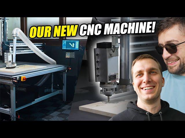 Flat Floors Incoming! We Bought a New 3-axis CNC Machine!