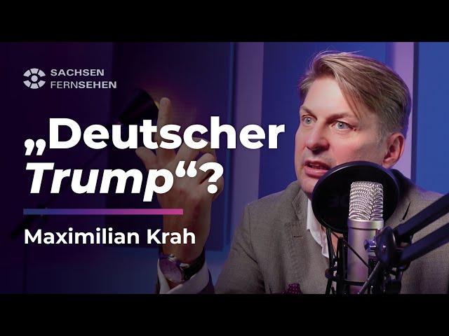 MAXIMILIAN KRAH (AfD) im INTERVIEW über den US-Wahlkampf & Dating-Tipps I Sachsen Fernsehen