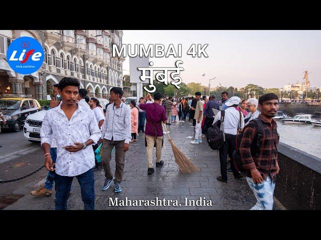 Mumbai Walking Tour - Colaba | Gateway of India 4K HDR